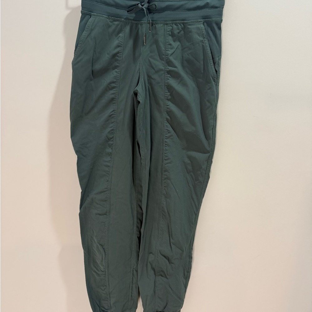 Lululemon Athletica Green Track Pants